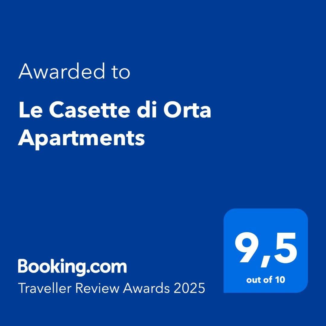 Le Casette Di Orta Apartments 오르타산줄리오 외부 사진